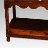 Antique oak potboard dresser base board