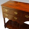 Antique oak potboard dresser baseend top