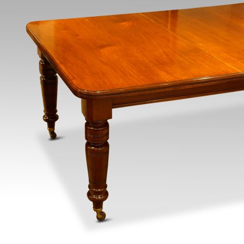 Victorian1880's mahogany extending dining table