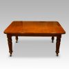 Victorian1880's mahogany extending dining table with no leaves