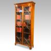 Edwardian mahogany glazed bookcase