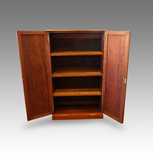 Edwardian walnut cupboard (12)