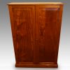Edwardian walnut cupboard (5)