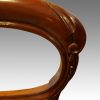 Set of 6 Victorian mahogany balloonback dining chairs carving detail