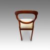 Set of 6 Victorian mahogany balloonback dining chairs rear