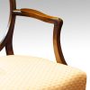 Set of 8 mahogany Adam style dining chairs arm