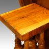 Victorian inlaid walnut shaped loo table block