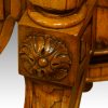 Victorian inlaid walnut shaped loo table paterae