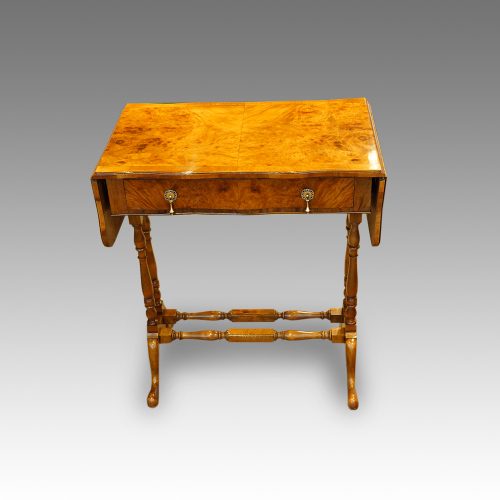Walnut sofa table