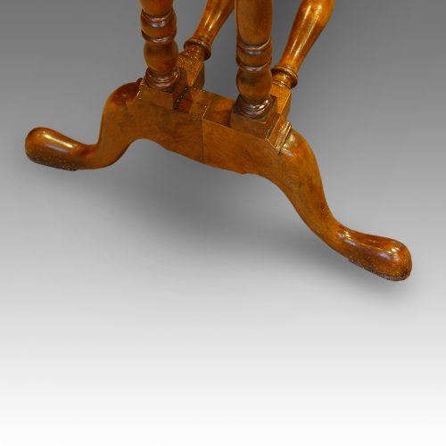 Walnut sofa table foot