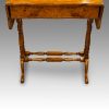 Walnut sofa table rear