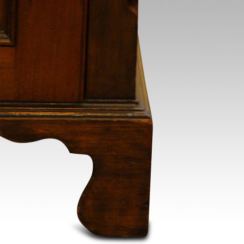 Antique sentry wardrobe bracket foot