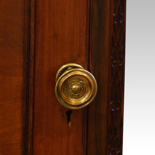 Antique sentry wardrobe brass knob handle