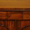 Early Victorian mahogany sidecabinet chiffonier drawer detail