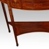 Edwardian Sheraton revival display cabinet legs