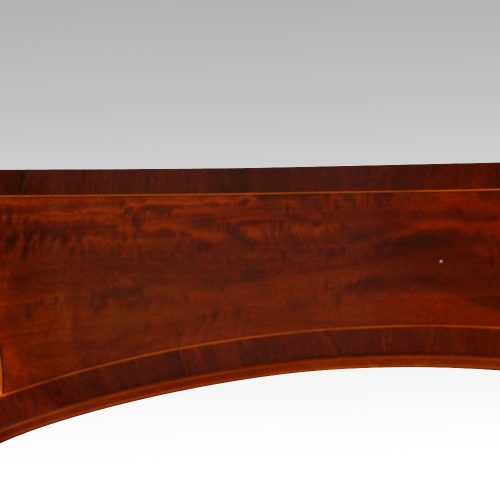 Edwardian Sheraton revival display cabinet platform