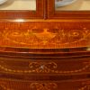 Edwardian Sheraton revival display cabinet top
