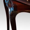 Edwardian mahogany revolving bookcase leg