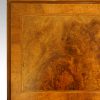 Edwardian walnut ladies bureau burr detail