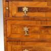 Edwardian walnut ladies bureau,drawer detail