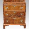 Georgian style walnut chest on chest base section