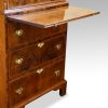 Georgian style walnut chest on chest slide