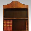 Mahogany open bookcase top
