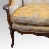 Pair of Edwardian walnut small sofas,4