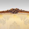 Pair of Edwardian walnut small sofas,6