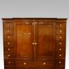 Regency mahogany press top view