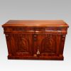 Victorian mahogany 2 door chiffonier arched door