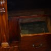 Victorian mahogany 2 door chiffonier arched door bottle drawer