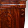 Victorian mahogany 2 door chiffonier arched door door detail