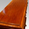 Victorian mahogany 2 door chiffonier arched door top detail