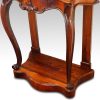 Victorian rosewood console table platform