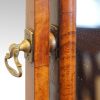 Walnut cheval mirror C.1920 brass tightening screw