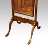 Walnut cheval mirror C.1920 feet