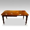 William IV mahogany 1 leaf extending dining table