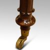 William IV mahogany 1leaf extending dining table castor