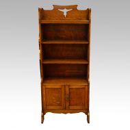 Arts and crafts open bookcase
