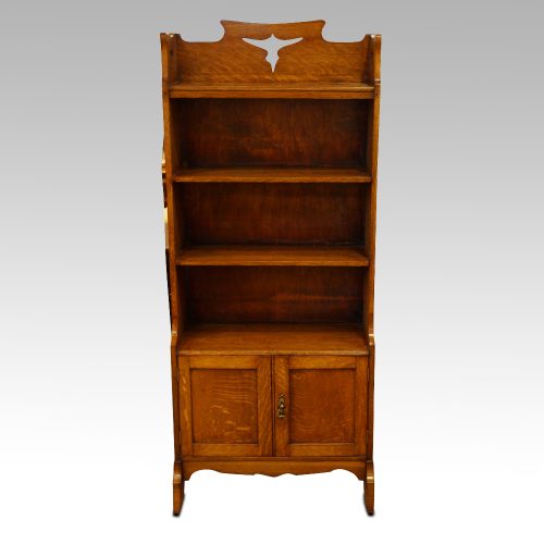 Arts and crafts open bookcase