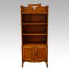Arts and crafts open bookcase front