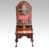 Georgian stlye walnut bureau bookcase fall open