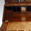 Georgian stlye walnut bureau bookcase interior