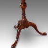 Georgian style mahogany twin pillar dining table pedestal