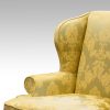 Queen Anne style wing chair wing