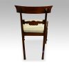 Set of 8 William IV dining chairs rear