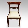 Set of 8 William IV dining chairs, single