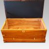 Victorian camphor wood ottoman interior