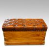 Victorian camphor wood ottoman rear